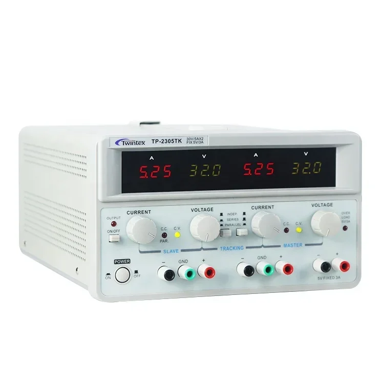Linear Lab Power Supply Adjustable - Fonte de Alimentação DC Simétrica Linear