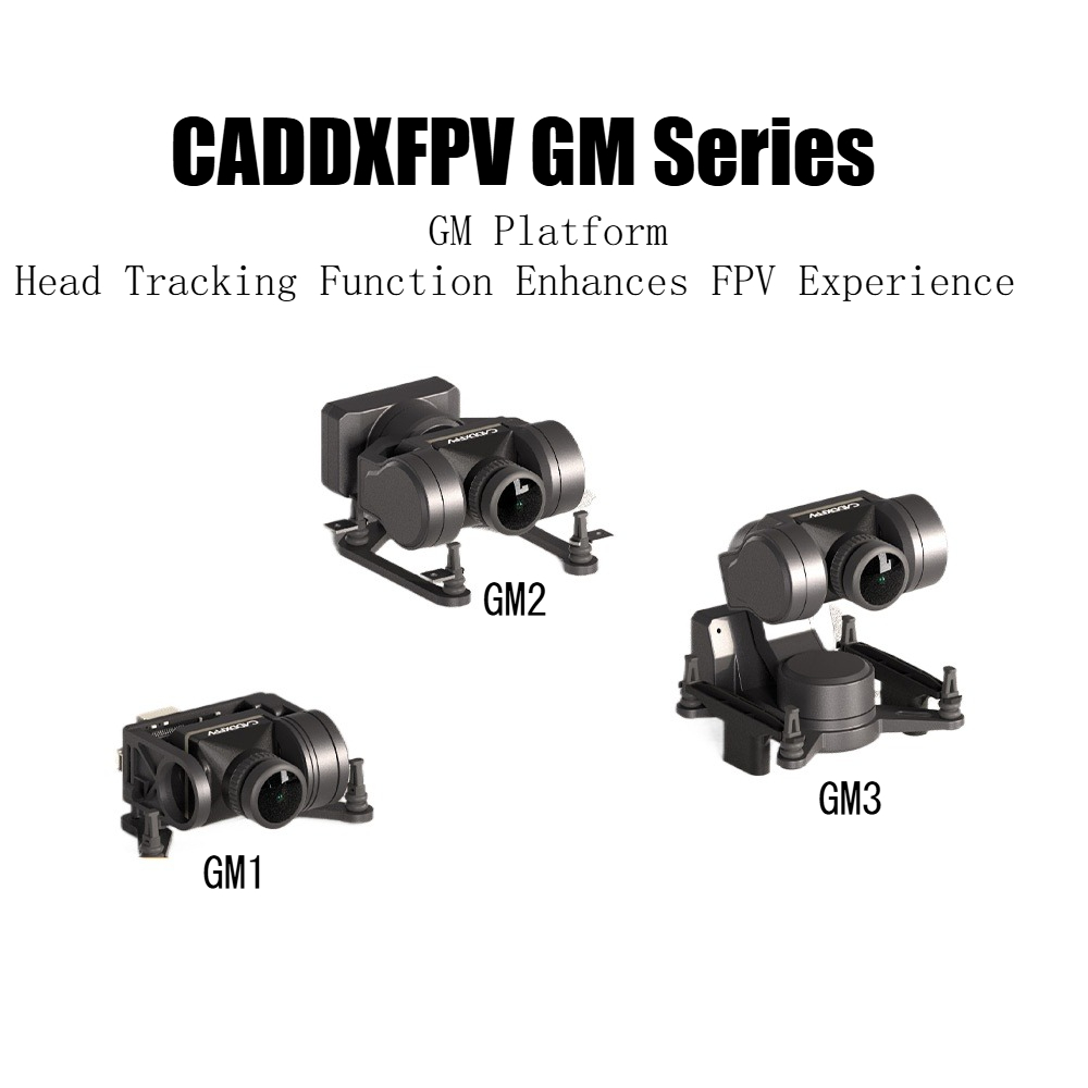 Fpv Goggles Walksnail Avatar Hd - CADDXFPV Gimbal GM1/GM2/GM3 (Sem Câmera) Head