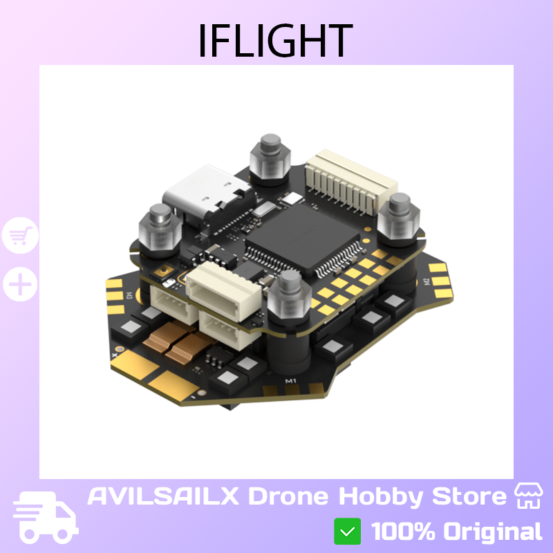 Fpv Flight Controller F7 Stack 60A - Mini pilha de vôo iFlight Borg