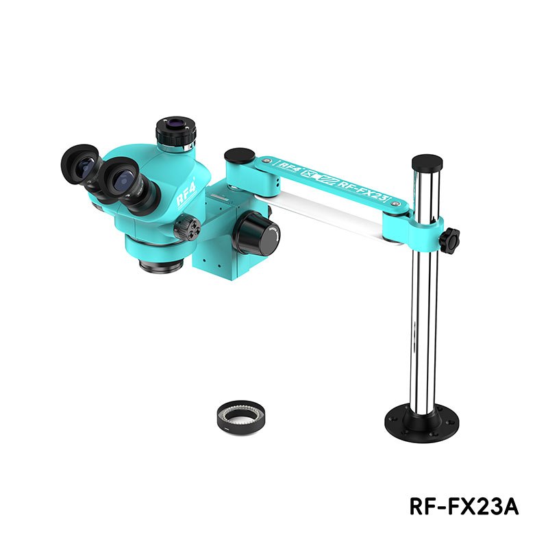 Microscópio trinocular RF4 RF- - Stereo Trinocular Microscope Pcb avaliação e preço