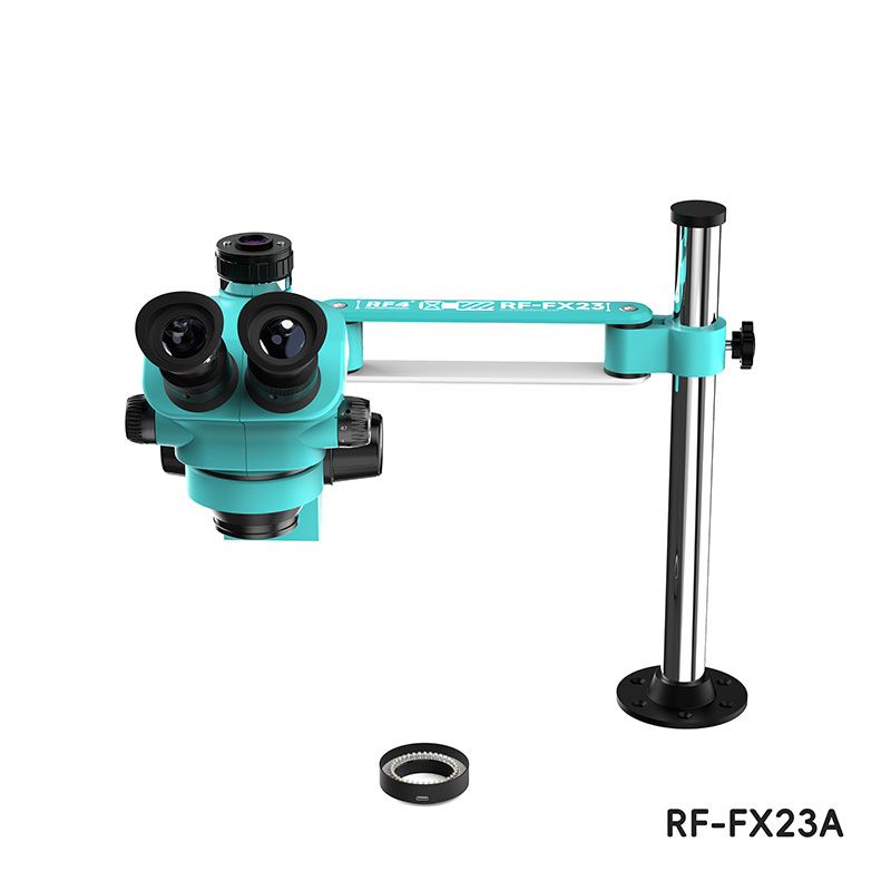 Microscópio trinocular RF4 RF- - Stereo Trinocular Microscope Pcb avaliação e preço