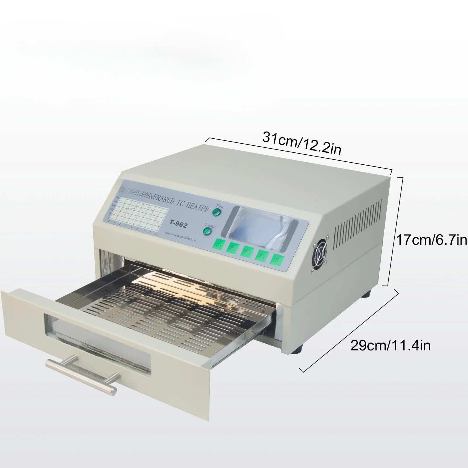 Máquina de Refusão Automática  - Reflow Oven Pcb T962 avaliação e preço