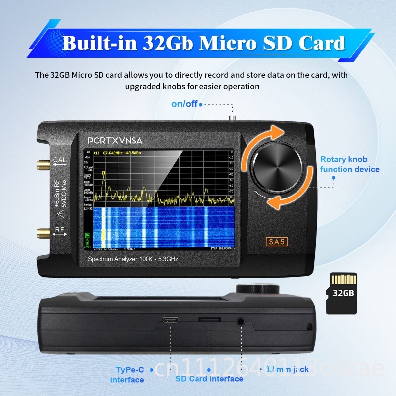 Analisador de Espectro Portáti - Signal Generator Spectrum Analyzer avaliação e preço