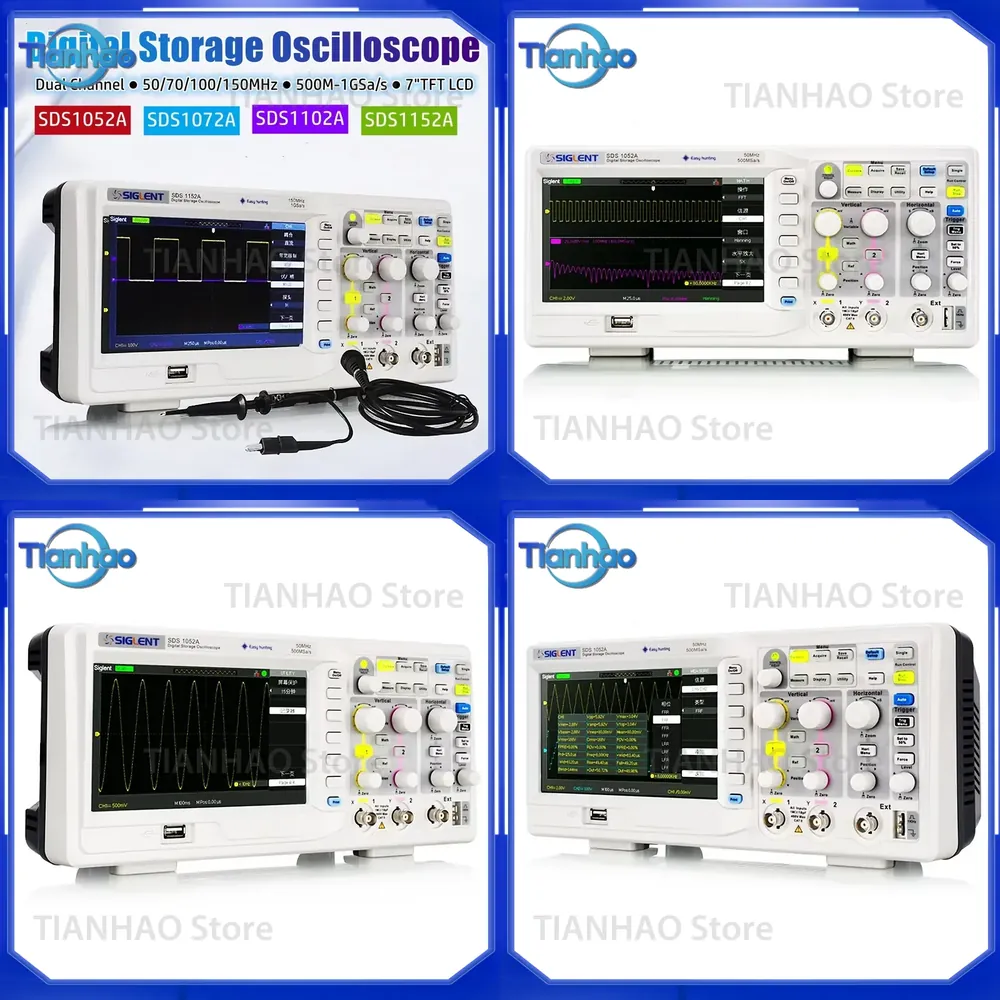 Osciloscópio Digital de Armaze - Digital Storage Oscilloscope 100Mhz avaliação e preço